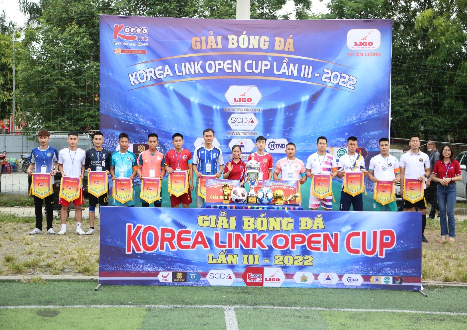 Rực rỡ ngày khai mạc giải bóng đá Korea Link Open Cup lần thứ 3 – năm 2022